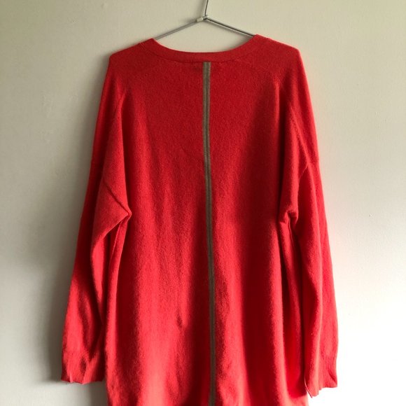100% cashmere coral cardigan by Duffy - M/L - Picture 6 of 15